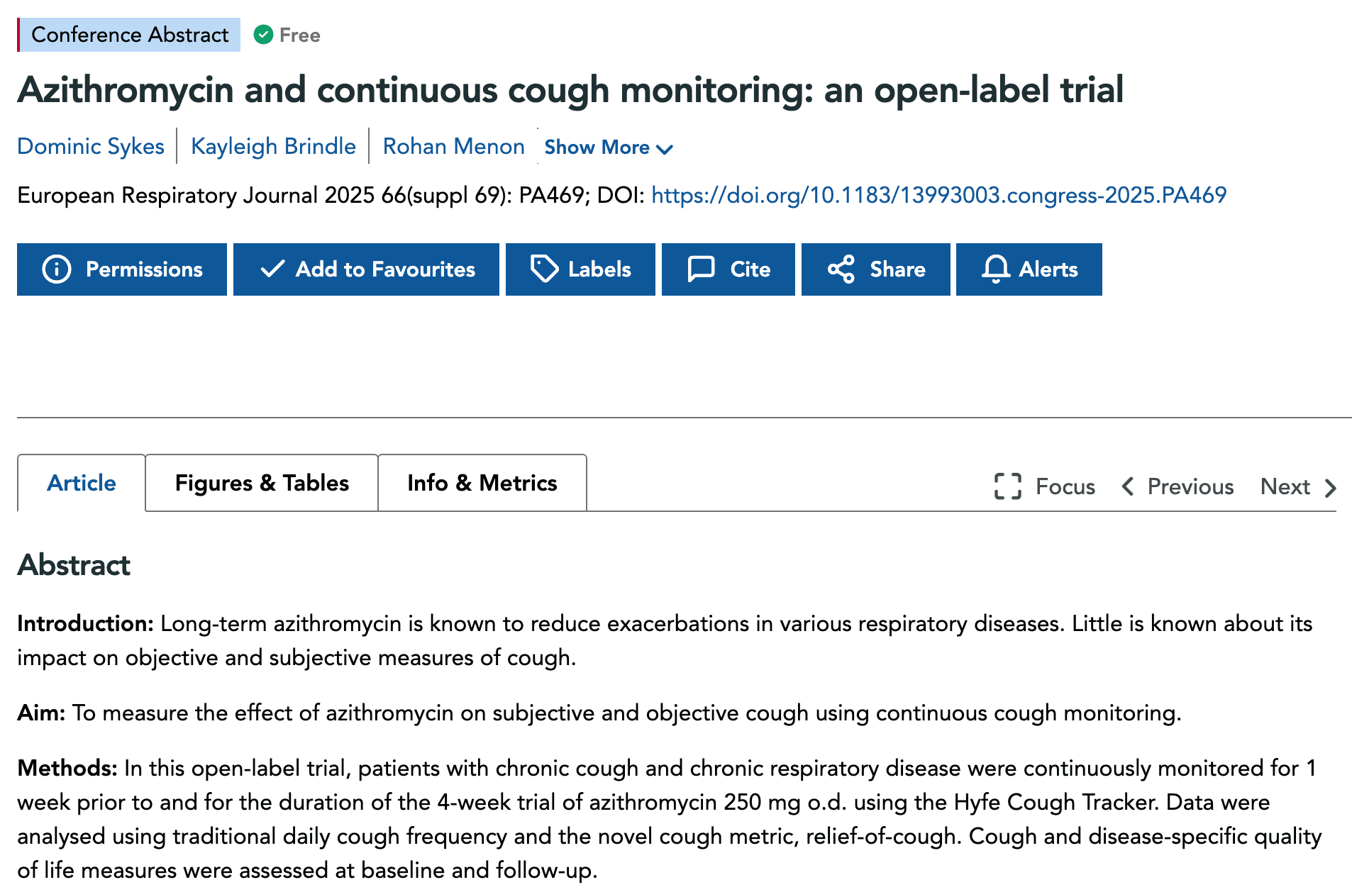 Image resource about Azithromycin and continuous cough monitoring: an open-label trial